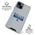 NFL Dallas Cowboys Silver Performance Series iPhone 15 Clear Case