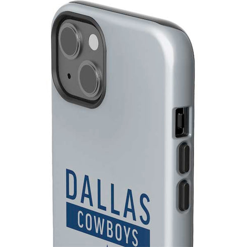 NFL Dallas Cowboys Silver Performance Series iPhone 15 Impact Case