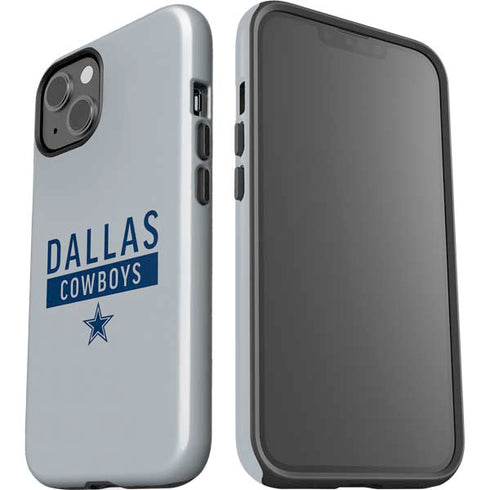 NFL Dallas Cowboys Silver Performance Series iPhone 15 Impact Case