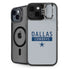 NFL Dallas Cowboys Silver Performance Series iPhone 15 Kickstand Case