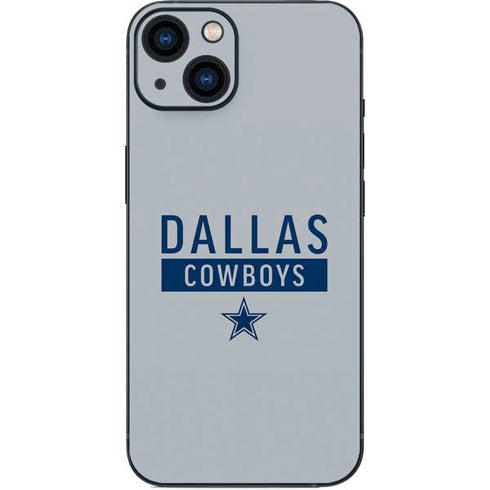 NFL Dallas Cowboys Silver Performance Series iPhone 15 Skin
