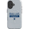 NFL Dallas Cowboys Silver Performance Series iPhone 16 Magsafe Impact Case