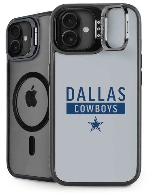 NFL Dallas Cowboys Silver Performance Series iPhone 16 Plus Kickstand Case