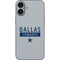 NFL Dallas Cowboys Silver Performance Series iPhone 16 Plus Skin