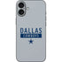 NFL Dallas Cowboys Silver Performance Series iPhone 16 Plus Skin