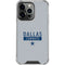 NFL Dallas Cowboys Silver Performance Series iPhone 16 Pro Clear Case