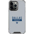 NFL Dallas Cowboys Silver Performance Series iPhone 16 Pro Clear Case