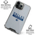 NFL Dallas Cowboys Silver Performance Series iPhone 16 Pro Clear Case