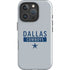 NFL Dallas Cowboys Silver Performance Series iPhone 16 Pro Impact Case
