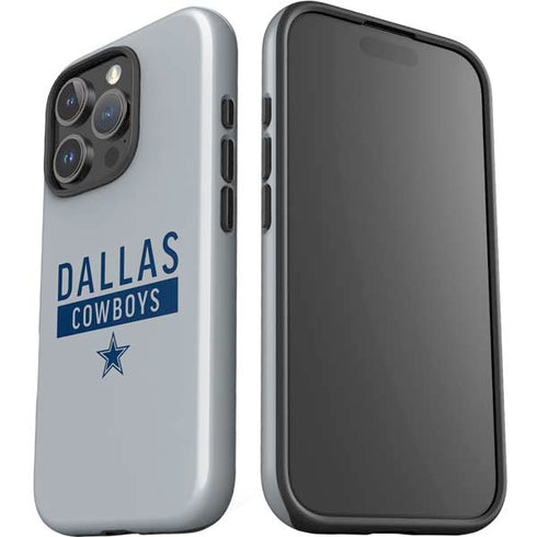 NFL Dallas Cowboys Silver Performance Series iPhone 16 Pro Impact Case