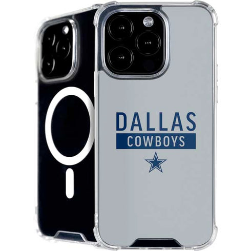 NFL Dallas Cowboys Silver Performance Series iPhone 16 Pro Max MagSafe Case