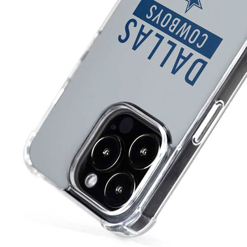 NFL Dallas Cowboys Silver Performance Series iPhone 16 Pro Max MagSafe Case