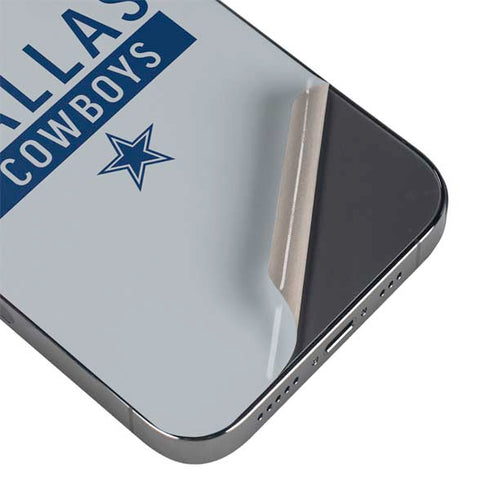 NFL Dallas Cowboys Silver Performance Series iPhone 16 Pro Max Skin