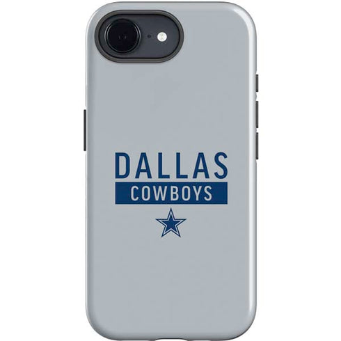 NFL Dallas Cowboys Silver Performance Series iPhone 16e Impact Case