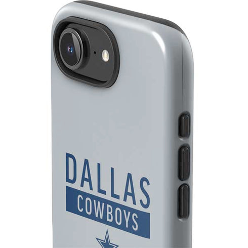 NFL Dallas Cowboys Silver Performance Series iPhone 16e Impact Case