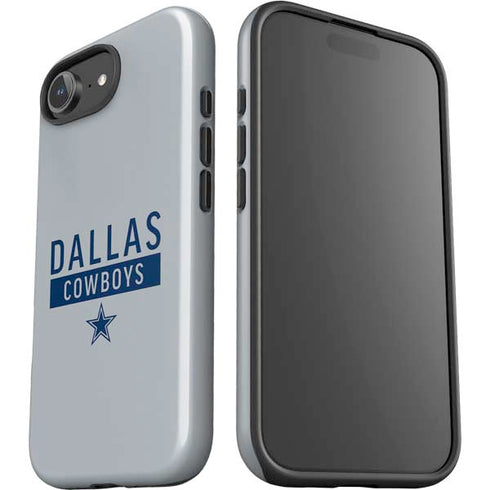 NFL Dallas Cowboys Silver Performance Series iPhone 16e Impact Case