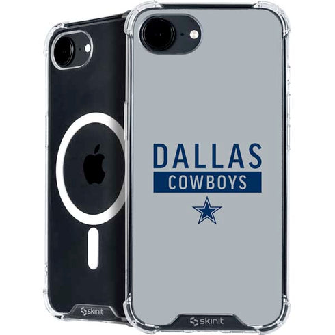 NFL Dallas Cowboys Silver Performance Series iPhone 16e MagSafe Case