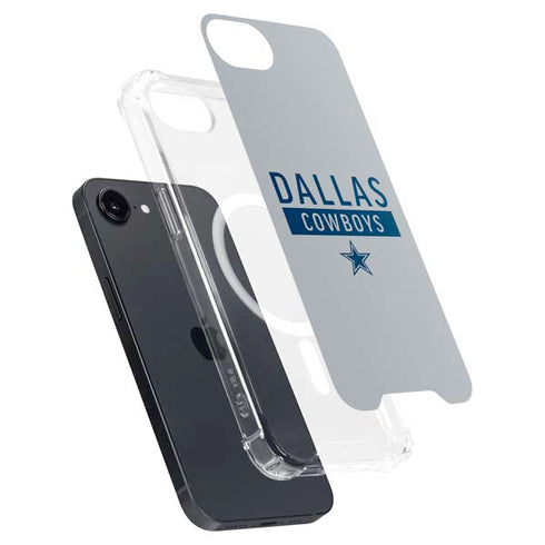 NFL Dallas Cowboys Silver Performance Series iPhone 16e MagSafe Case