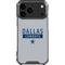 NFL Dallas Cowboys Silver Performance Series iPhone 18 Pro Max Clear Case