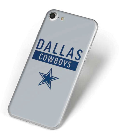 NFL Dallas Cowboys Silver Performance Series iPhone 8 Skin