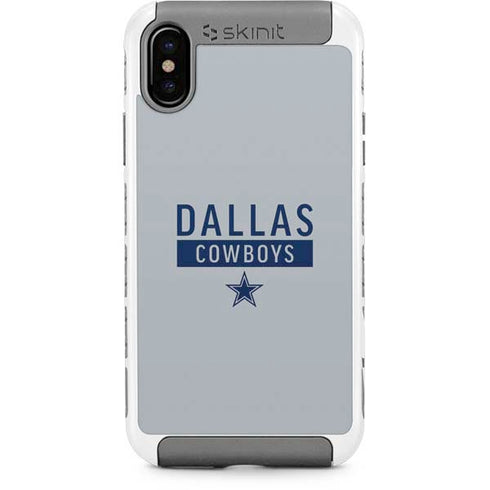NFL Dallas Cowboys Silver Performance Series iPhone Cases