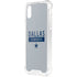 NFL Dallas Cowboys Silver Performance Series iPhone XS Clear Case