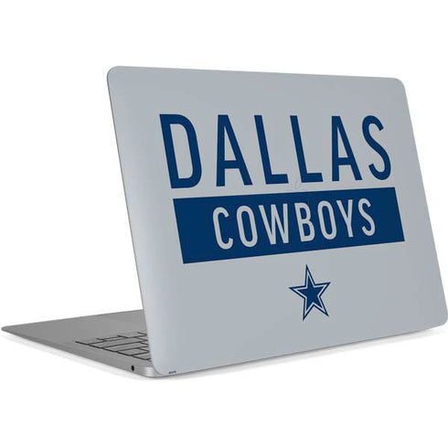NFL Dallas Cowboys Silver Performance Series Apple MacBook Air Skin