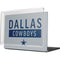 NFL Dallas Cowboys Silver Performance Series MacBook Pro 14in (2021-24) Case plus Skin