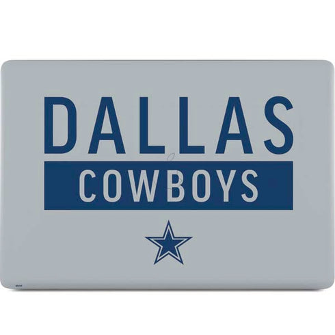 NFL Dallas Cowboys Silver Performance Series MacBook Skins