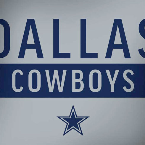 NFL Dallas Cowboys Silver Performance Series MacBook Skins