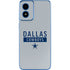 NFL Dallas Cowboys Silver Performance Series Moto G Play 4G (2024) Skin