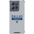 NFL Dallas Cowboys Silver Performance Series Moto G Stylus 5G (2025) Clear Case