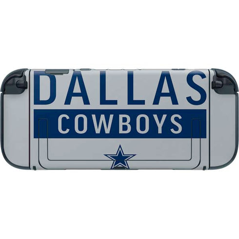 NFL Dallas Cowboys Silver Performance Series Nintendo Switch 2 (2025) with Joy-Con Skin
