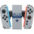 NFL Dallas Cowboys Silver Performance Series Nintendo Switch 2 (2025) Joy-Con Controller Skin