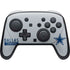 NFL Dallas Cowboys Silver Performance Series Nintendo Switch 2 (2025) Pro Controller Skin