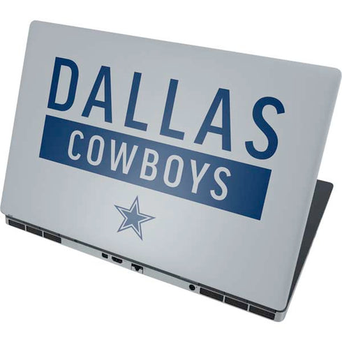 NFL Dallas Cowboys Silver Performance Series Dell Precision Skin