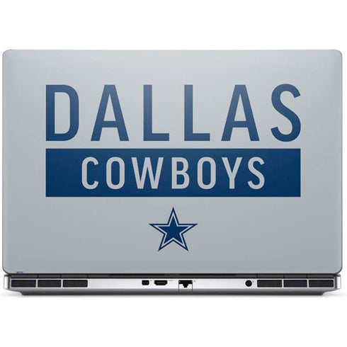 NFL Dallas Cowboys Silver Performance Series Dell Precision Skin