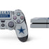 NFL Dallas Cowboys Silver Performance Series PS4 Console and Controller Bundle Skin