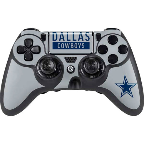 NFL Dallas Cowboys Silver Performance Series PlayStation PS4 Skins