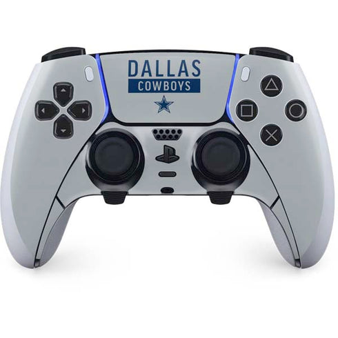 NFL Dallas Cowboys Silver Performance Series PlayStation PS5 Skins