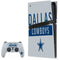 NFL Dallas Cowboys Silver Performance Series PS5 Pro Bundle Skin