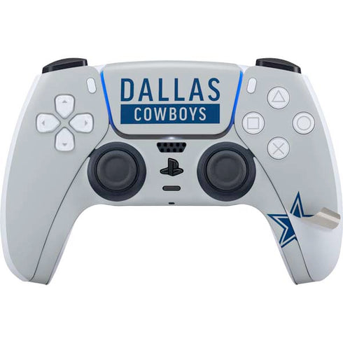 NFL Dallas Cowboys Silver Performance Series PS5 Pro Bundle Skin