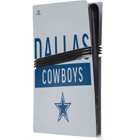 NFL Dallas Cowboys Silver Performance Series PlayStation PS5 Skins