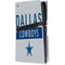 NFL Dallas Cowboys Silver Performance Series PS5 Pro Disk Console Skin