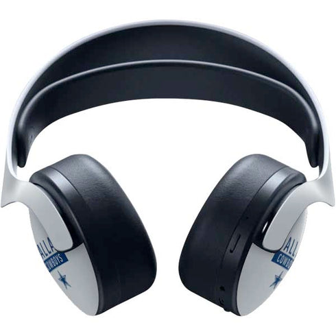 NFL Dallas Cowboys Silver Performance Series PULSE 3D Wireless Headset for PS5 Skin