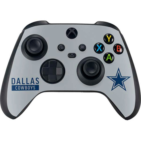 NFL Dallas Cowboys Silver Performance Series Xbox Series X Skins