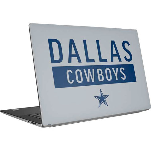 NFL Dallas Cowboys Silver Performance Series Dell XPS Skin
