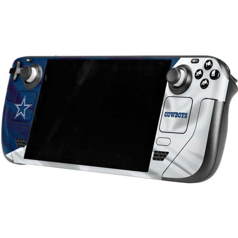 NFL Dallas Cowboys Steam Deck Handheld Gaming Computer OLED Skin