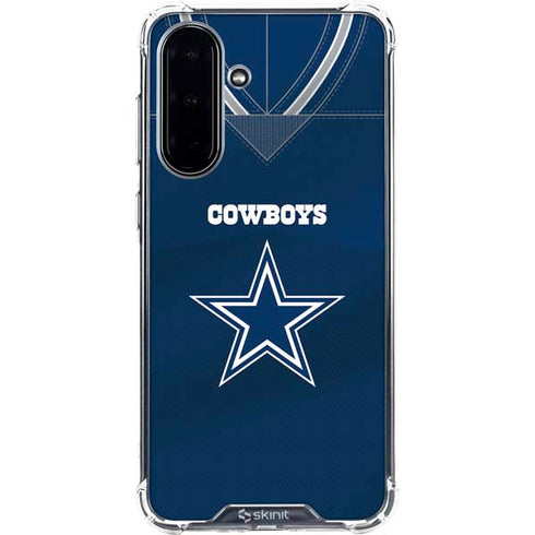 NFL Dallas Cowboys Team Jersey Galaxy A36 5G Clear Case