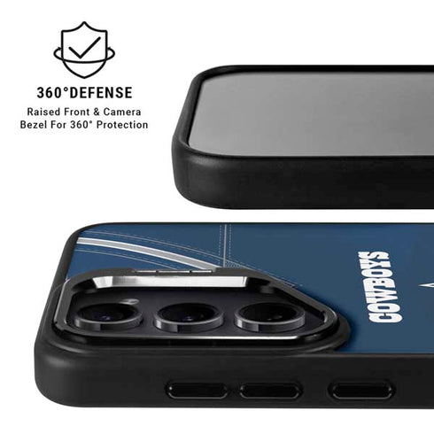 NFL Dallas Cowboys Team Jersey Galaxy S25 Kickstand Case